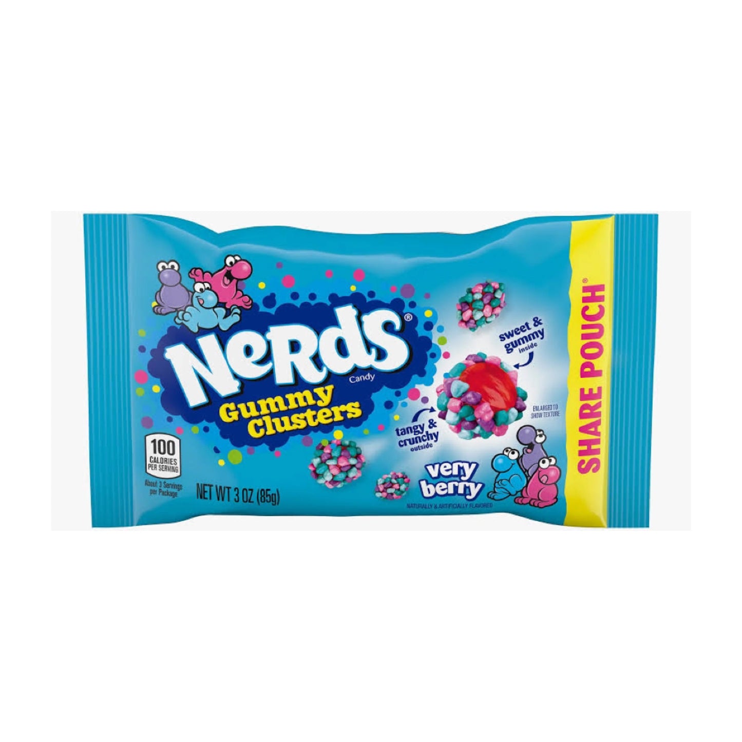 Nerds Gummy Clusters Very Berry 3 Oz