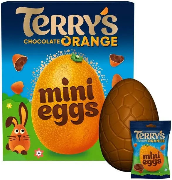 Terry’s Orange Chocolate Large Egg with Mini Eggs bag 200g