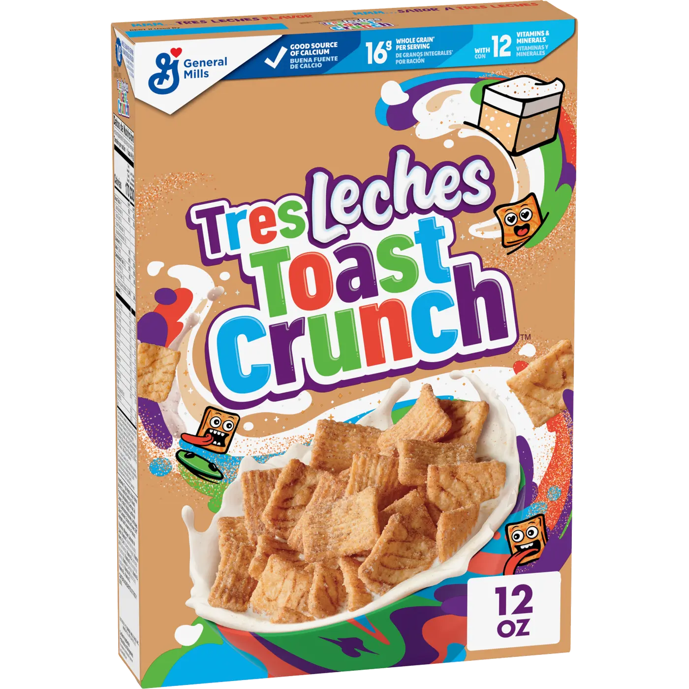 Tres leches Toast Crunch Cereal 12oz
