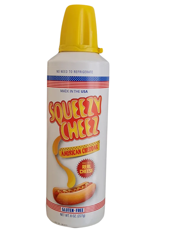 Squeezy Cheez American Cheddar 227g