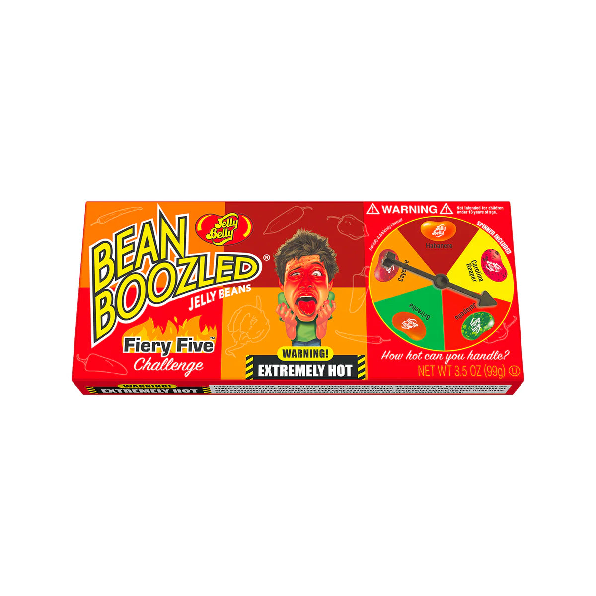 Jelly Belly Bean Boozled Fiery Five Challange 99G