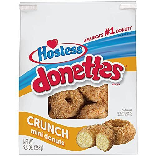 Hostess Donettes Crunch Mini Donuts 9.5Oz