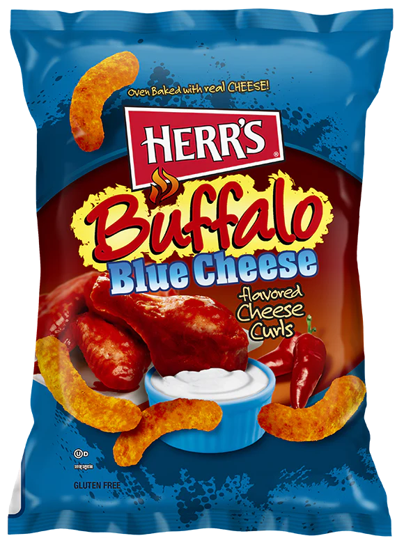 HERR’S Buffalo Blue Cheese Cheese Curls 170g
