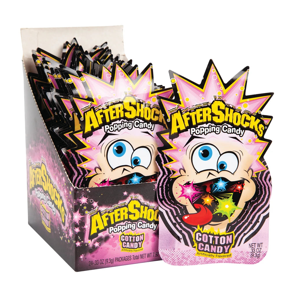 Aftershocks Popping Candy Cotton Candy Flavour 33Oz