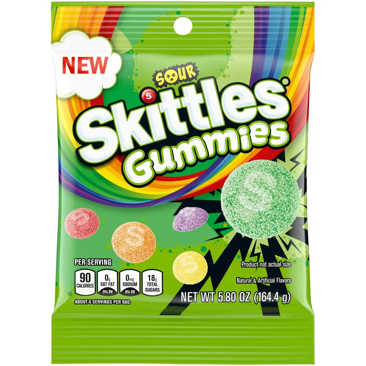 Skittles Gummies Sour 5.8Oz
