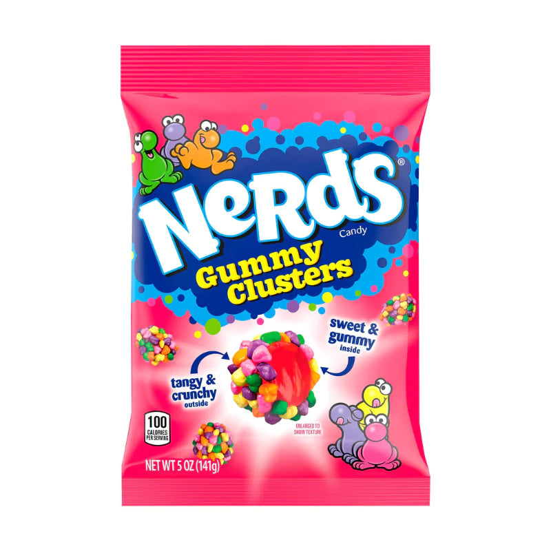 Nerds Gummy Clusters Rainbow 141g
