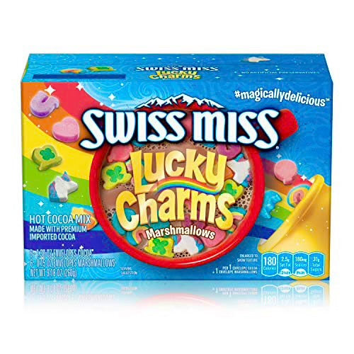 Swiss Miss Lucky Charms Marshmallow Hot Cocoa Mix 9.72Oz