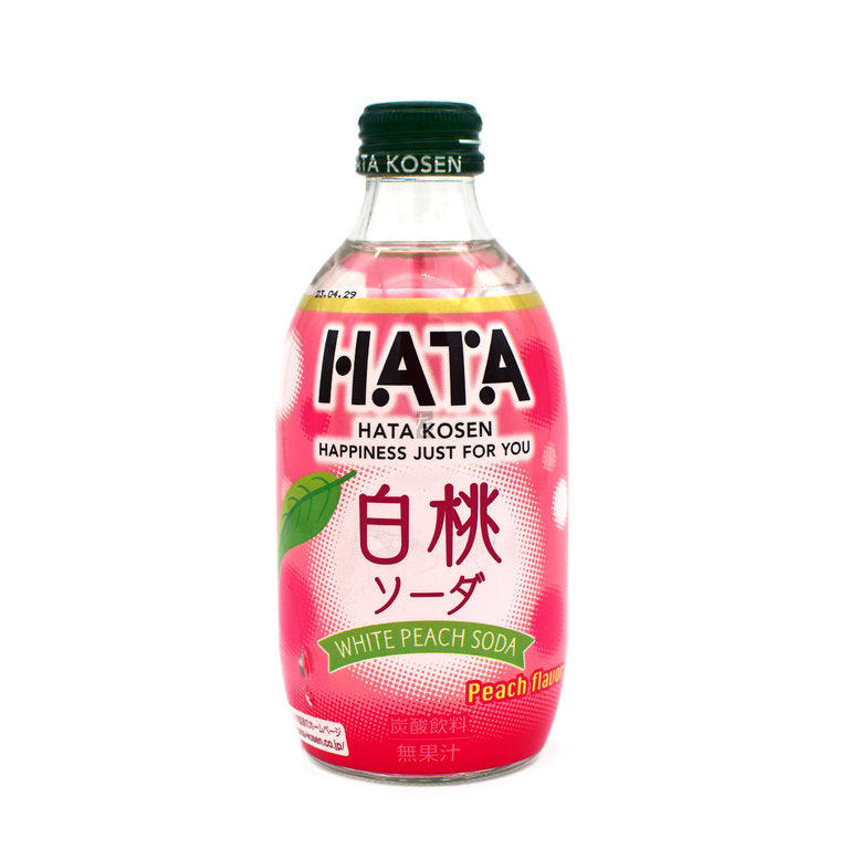 Japanese Hata Soda White Peach 300ml