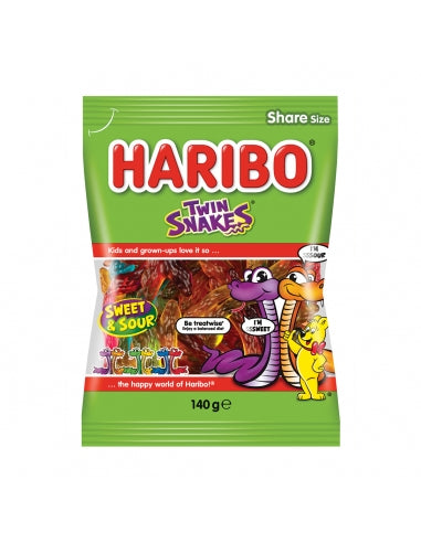 Haribo Twin Snakes 142g