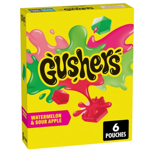 US Gushers Watermelon & Sour Apple 136g