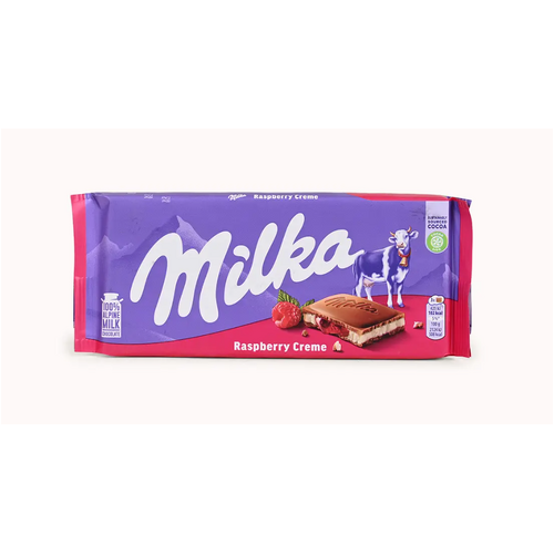 Milka Raspberry Creme 100g
