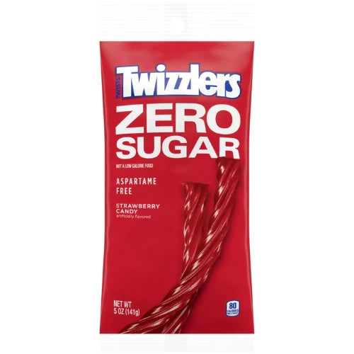 Twizzlers Twists Strawberry Zero Sugar 141g
