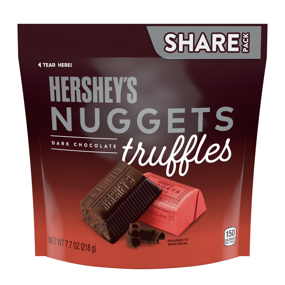 Hershey’s Nuggets Truffles Dark Chocolate 7.7Oz