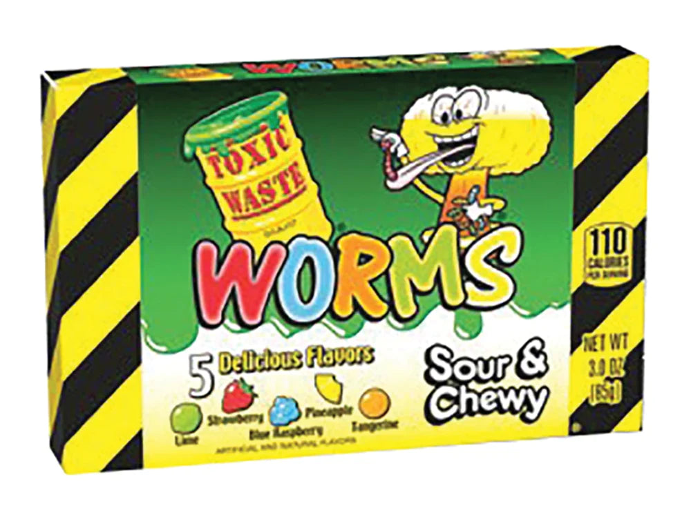Toxic Waste Worms 3.0 Oz