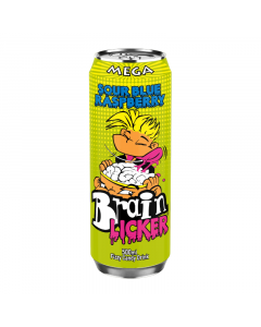 Mega Brain Licker Sour Blue Raspberry Fizzy Candy Drink 500ml