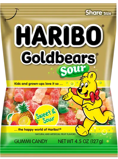 Haribo Goldbears Sour 127g