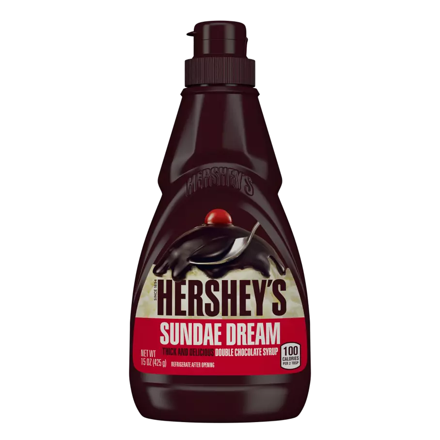 Hershey’s Sundae Dream Double Chocolate Syrup 15 Oz