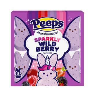 Peeps Marshmallow sparkly Wild Berry 85g
