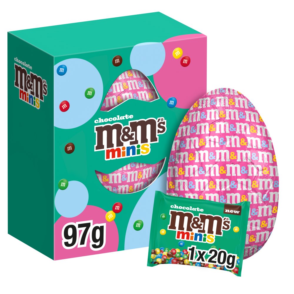 M&M’s Minis Chocolate Egg and Bag 97g