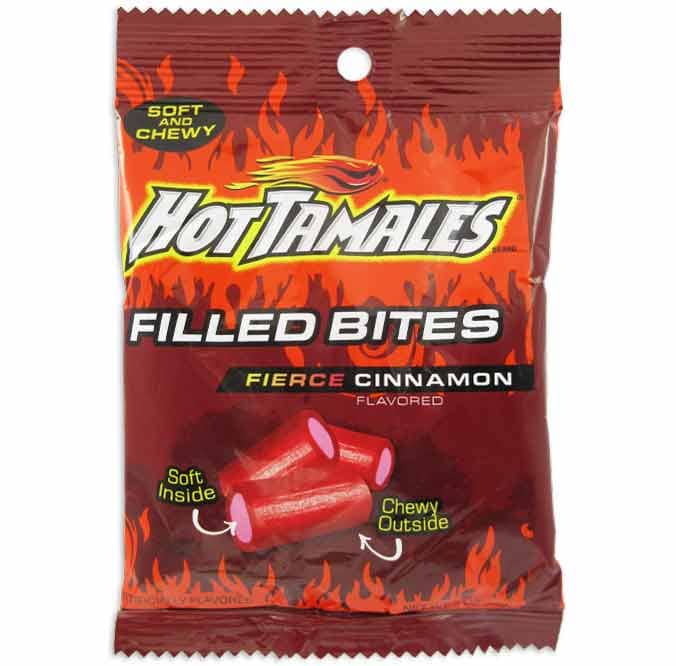 US HotTamales Filled Bites Soft and Chewy Candy 85g
