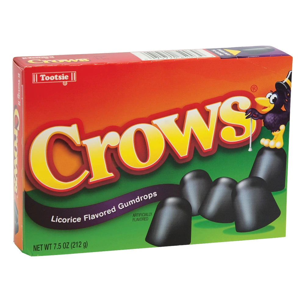 Crows Licorice Gumdrops 6.5 Oz