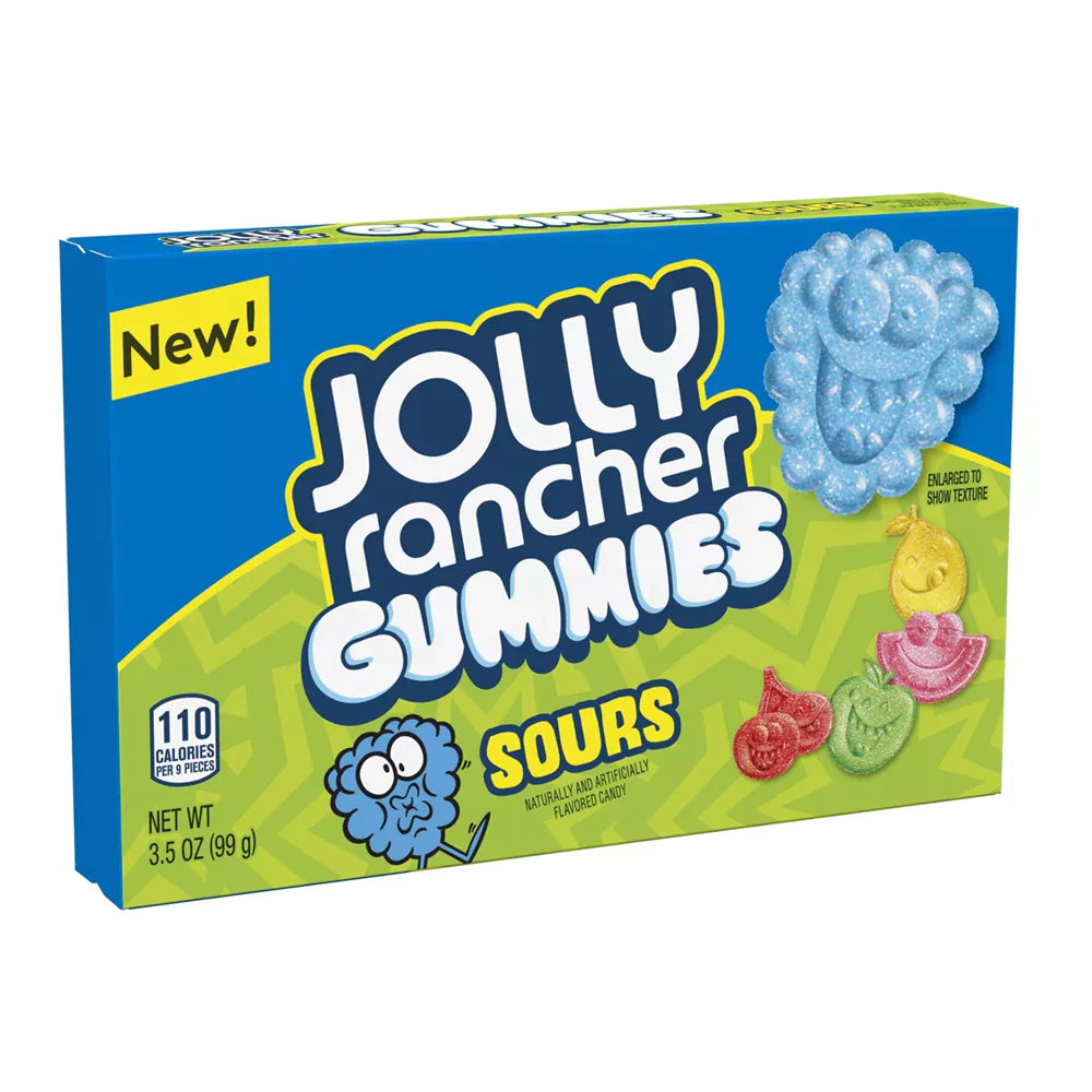 Jolly Rancher Gummies Sours 3.5 Oz