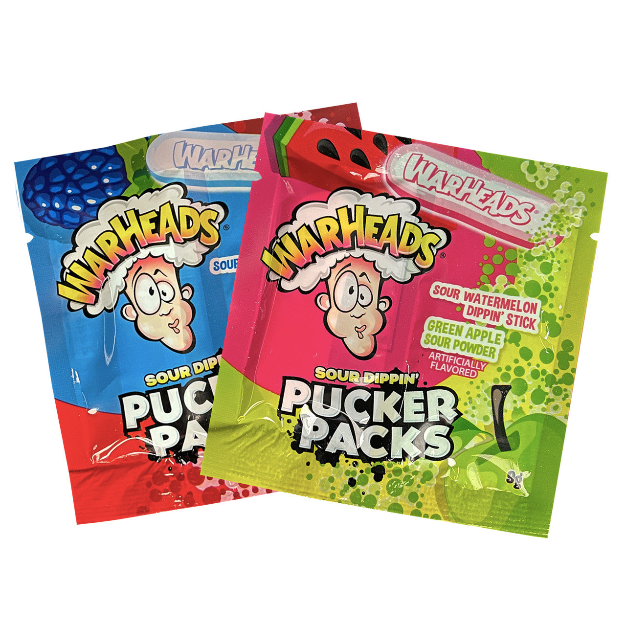 Warheads Sour Dippin’ Pucker Packs 15g