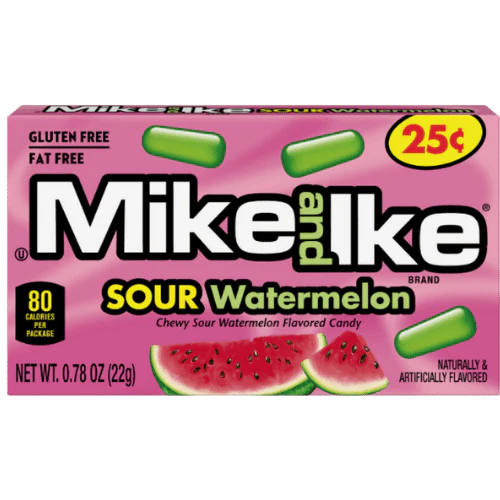 US Mike and Ike Sour Watermelon 22g