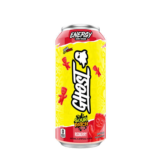 Ghost Sour Patch Kids Redberry Energy Drink 473ml
