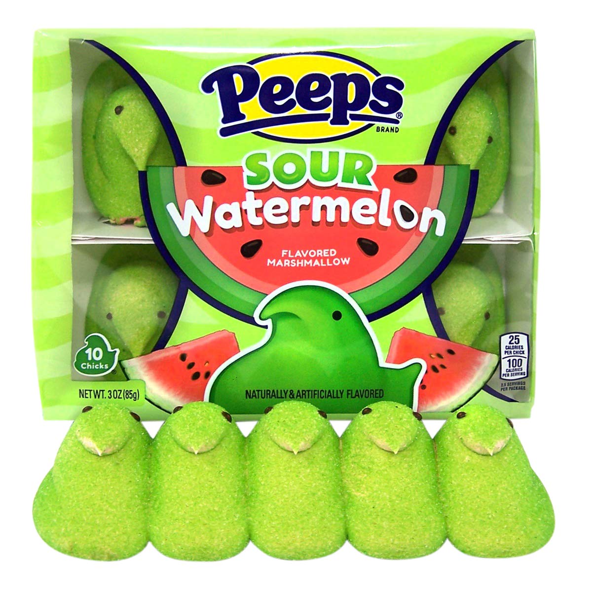 Peeps Marshmallow Sour Watermelon 85g