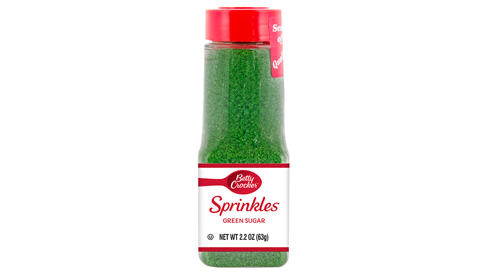 Betty Crocker Sprinkles Green Sugar 2.25Oz