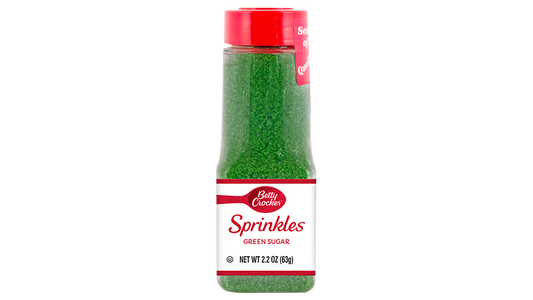 Betty Crocker Sprinkles Green Sugar 2.25Oz