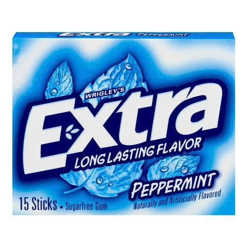 Wrigley’s Extra Peppermint Sugarfree Gum
