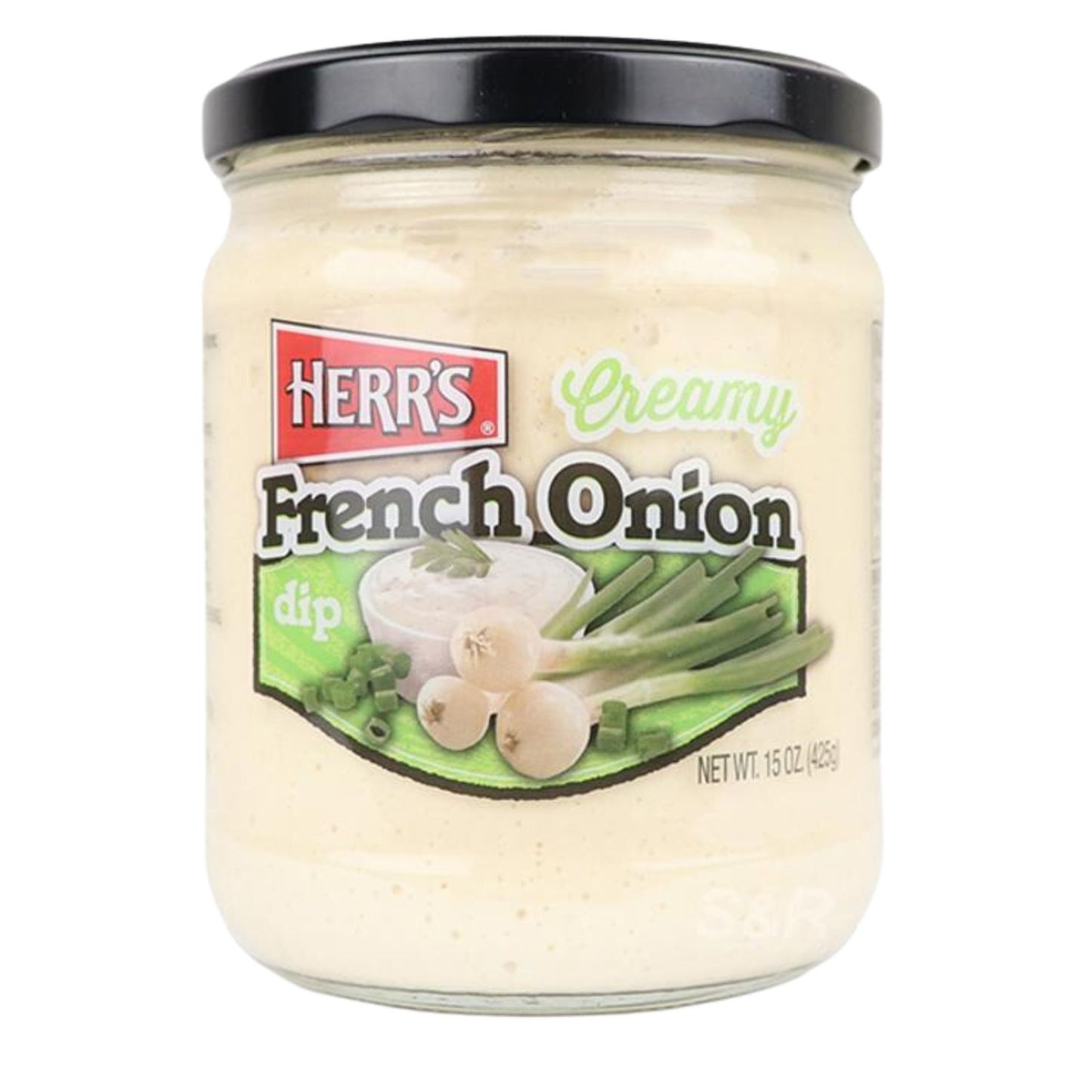 US Herr’s Creamy French Onion Dip 425g