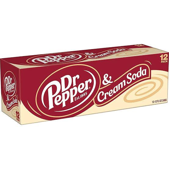 Dr Pepper Cream Soda 355ml