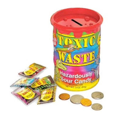 Toxic Waste Hazardously Sour Candy 84g