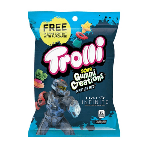 Trolli Sour Gummi Creations Martian Mix Halo Infinite 120g