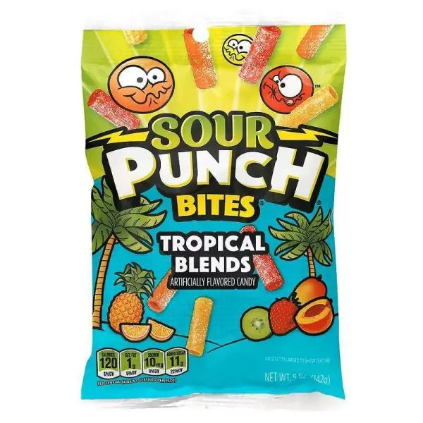 Sour Punch Bites Tropical Blend 142g