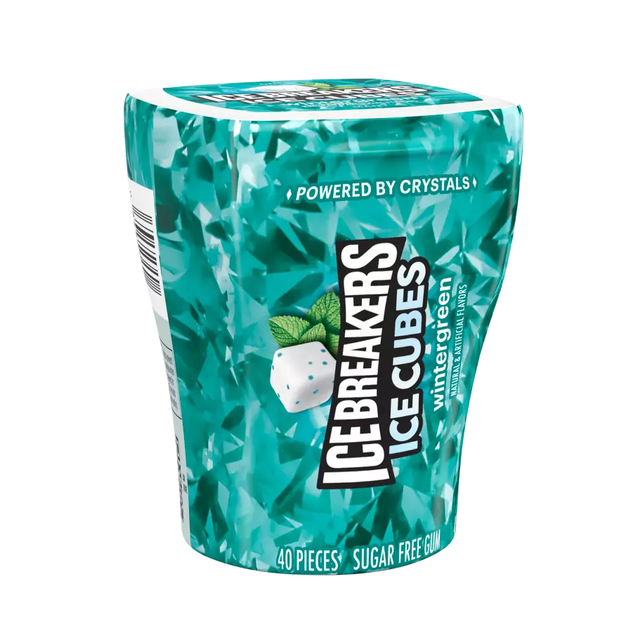 Ice Breakers Ice Cubes Wintergreen 40 Pieces