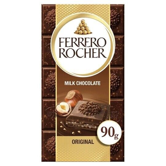 Ferrero Rocher milk chocolate original 90g