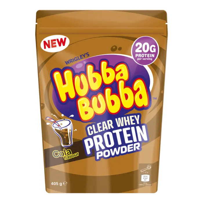 UK Wrigley’s Hubba Bubba Cola Flavour Protein Powder 405g