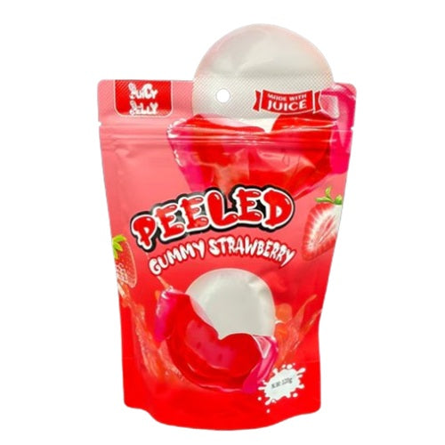 Peeled Gummy Strawberry 120g