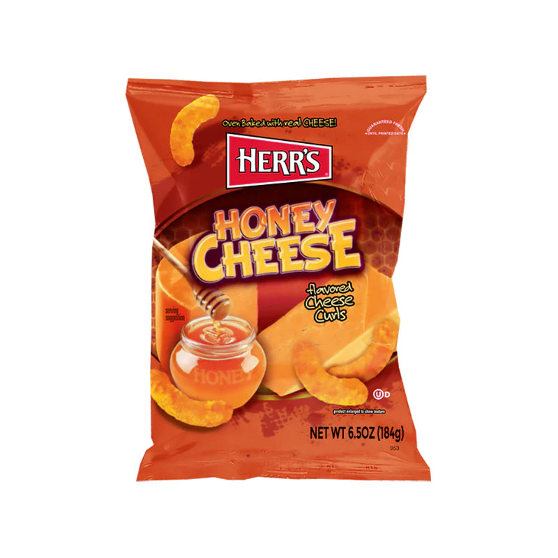 HERR’S Honey Cheese Curls 184g