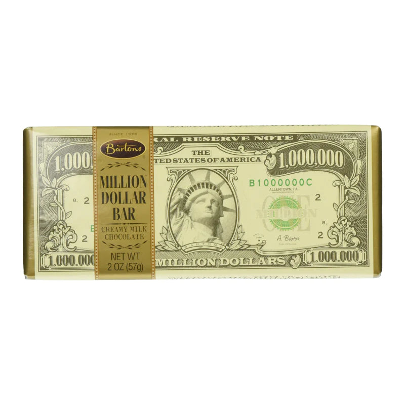 Barton’s Million Dollar Bar Creamy Milk Chocolate 57g