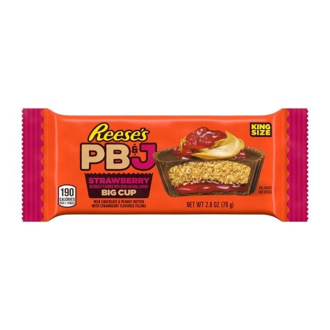 US Reese’s PB&J Strawberry Big Cup King Size 79g