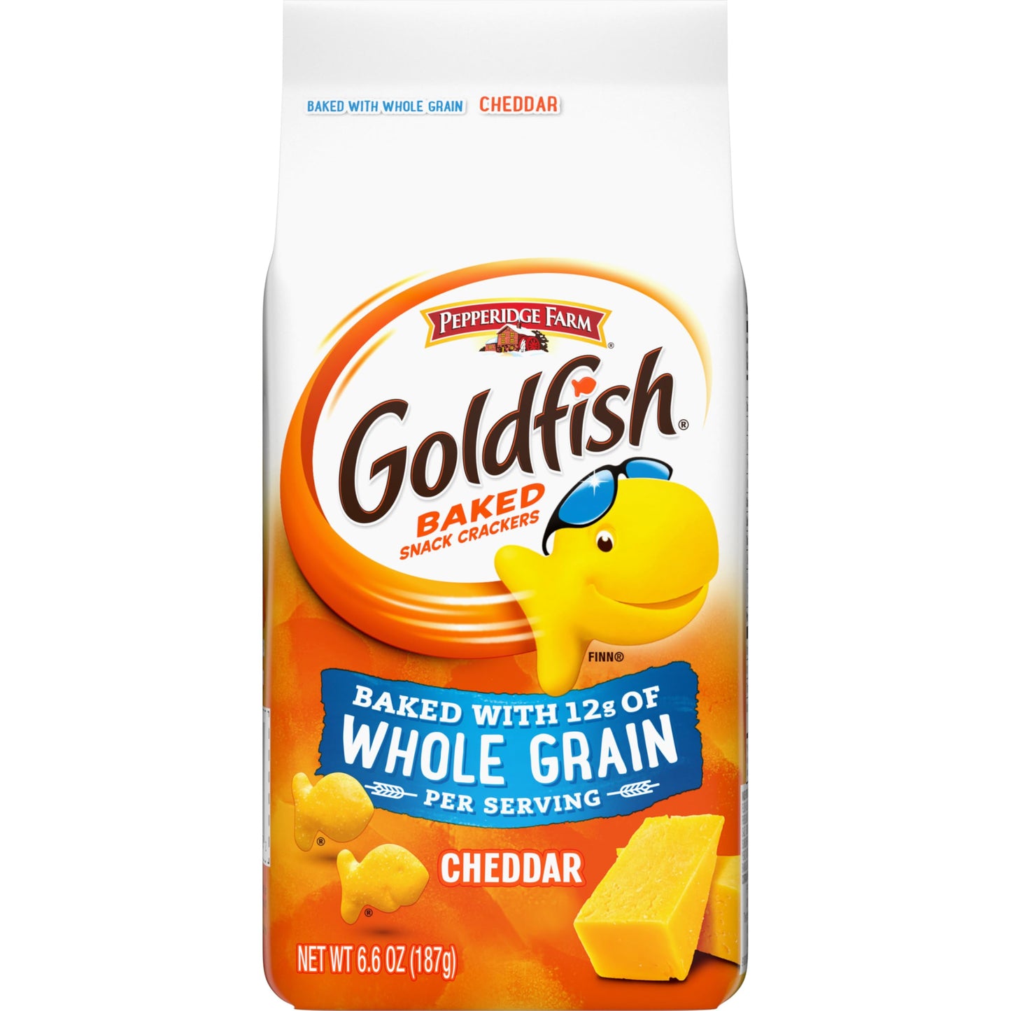 US Goldfish crackers whole grain cheddar 6.6oz