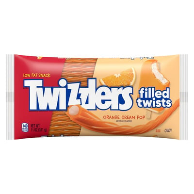 Twizzlers Filled Twists Orange Cream Pop 311g