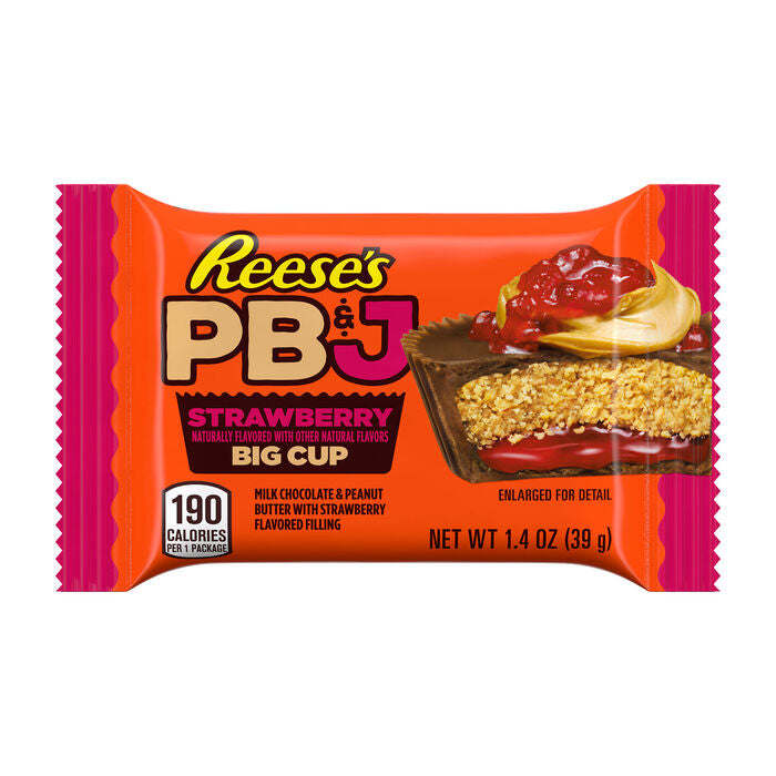 US Reese’s PB&J Strawberry Big Cup 39g