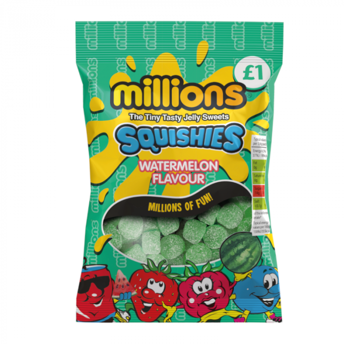 UK Millions Watermelon Squishies 120g