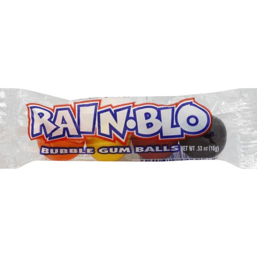 Rain Blo Bubble Gum Balls 0.53Oz